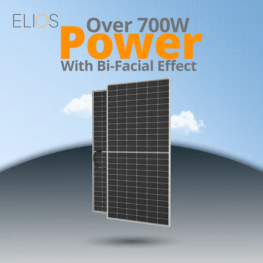 Panneau Solaire Elios 585HC-BF – 585W Bifacial Haute Performance